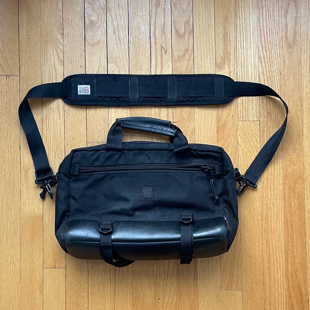 Topo Designs Black Men's Briefcase
